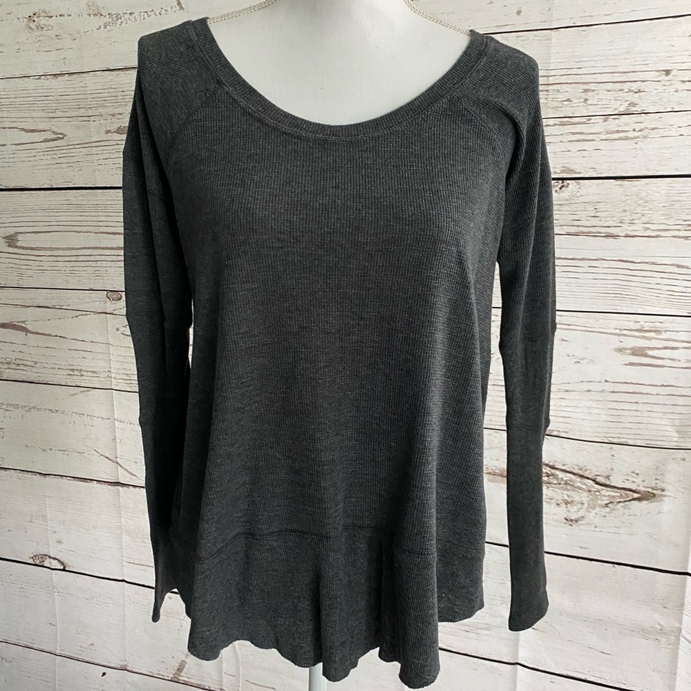 Abound Long Sleeve Grey Tee